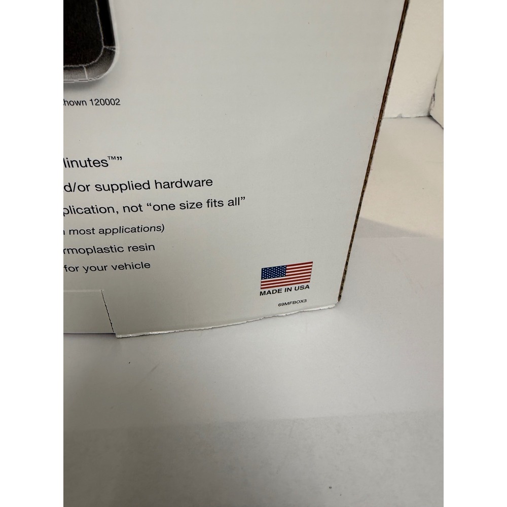 WeatherTech‎ MudFlaps 2020 Jeep Gladiator Rear Black Brand New 120113 No-Drill - Picture 4 of 11
